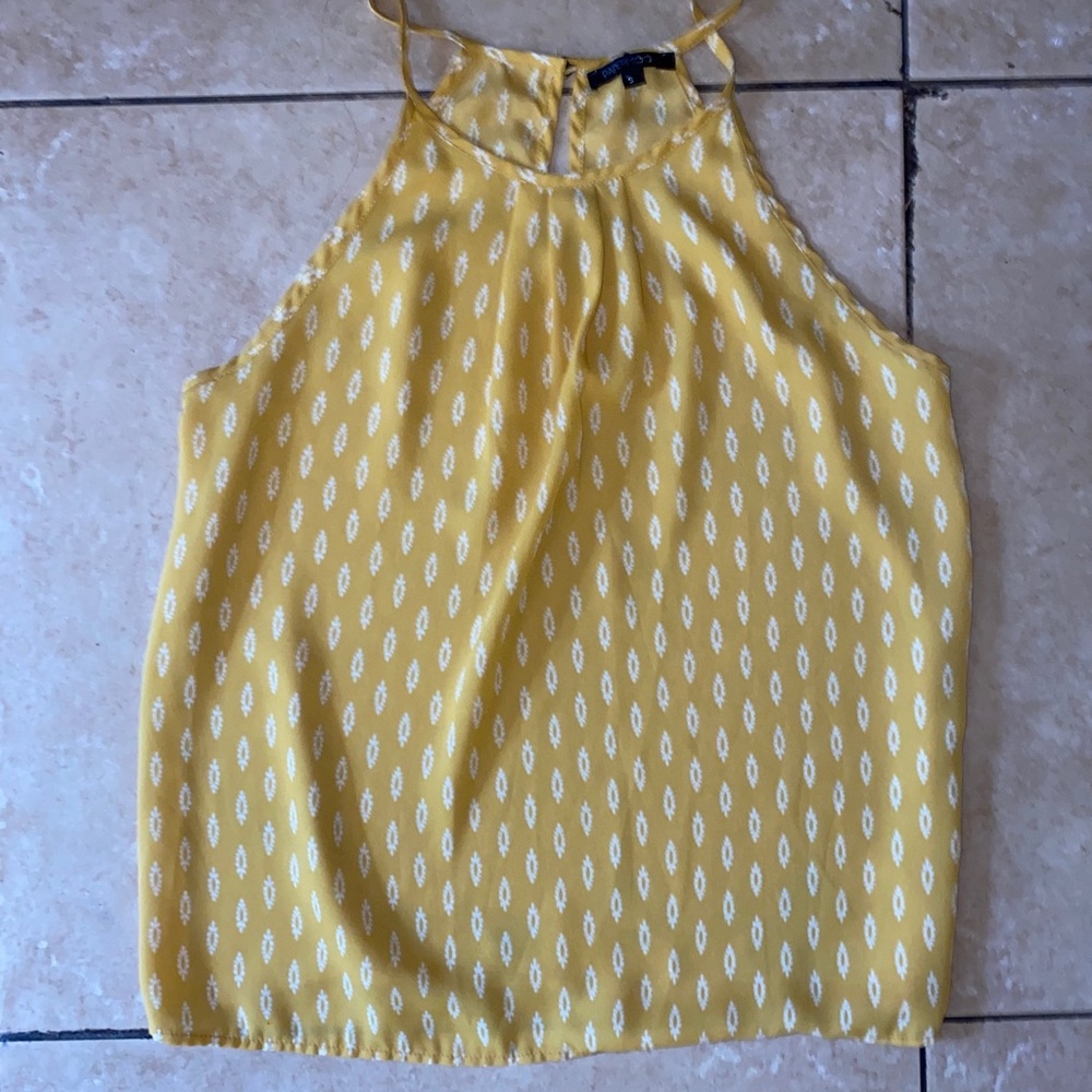 Papermoon Yellow Tank